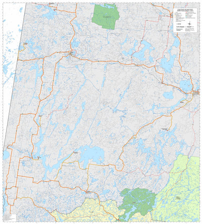 Carte d'accès en pourvoirie - Abitibi-Témiscamingue Preview 1