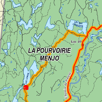 Carte d'accès en pourvoirie - Laurentides Nord et Outaouais Preview 3