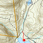 FPQ Pourvoirie du Lac Moreau - Carte générale digital map