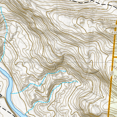 FPQ Pourvoirie du Lac Moreau - Carte générale digital map