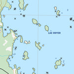 FPQ Pourvoirie du Lac Obatogamau - Carte générale digital map