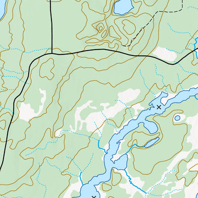 FPQ Pourvoirie du Lac Obatogamau - Carte générale digital map