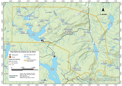 FPQ Pourvoirie Grand Lac du Nord digital map
