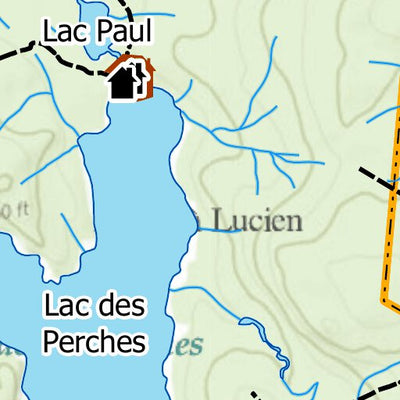 FPQ Pourvoirie Grand Lac du Nord et Club du Lac des Perches digital map