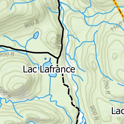 FPQ Pourvoirie Grand Lac du Nord et Club du Lac des Perches digital map