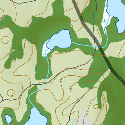 FPQ Pourvoirie Homamo - Secteur Prospect digital map