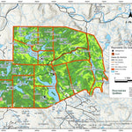 FPQ Secteurs de chasse pourvoirie Grand Lac du Nord et Club Lac des Perches digital map