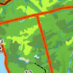 FPQ Secteurs de chasse pourvoirie Grand Lac du Nord et Club Lac des Perches digital map