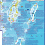 Franko Maps Ltd. Belize Atolls Dive Map digital map