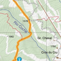 Fraternali Editore Bardonecchia - Mappa Turistica Area Melezet digital map