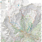 Fraternali Editore Bardonecchia - Mappa Turistica Area Valle Rho digital map