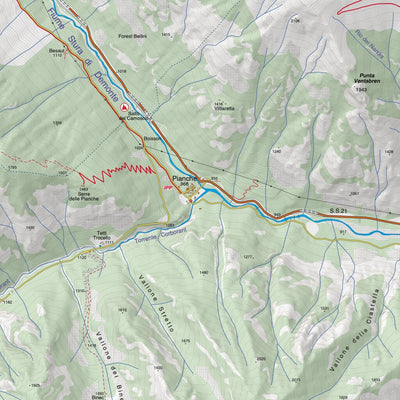 Carta 13 - Alta Valle Stura di Demonte Preview 3