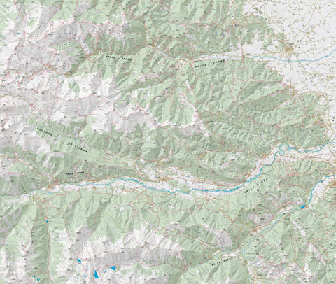 Fraternali Editore Carta 14 - Bassa Valle Stura di Demonte - Val Grana digital map