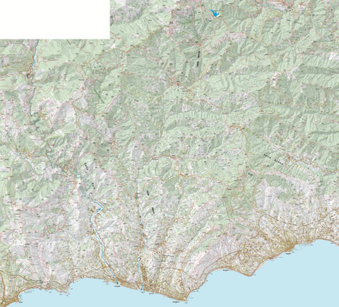 Fraternali Editore Carta 23 - Sanremo - Mentone - Bassa Val Roya - Val Nervia digital map