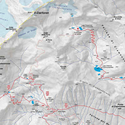 Fraternali Editore Carta 24 - Alta Valle Orco - Gran Paradiso digital map
