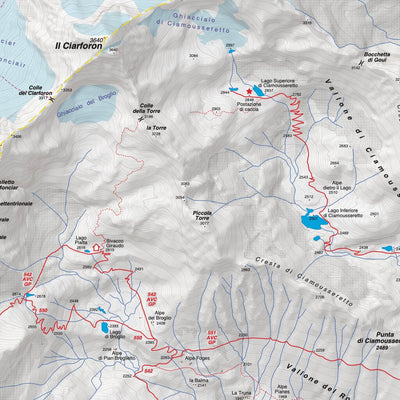 Carta 24 - Alta Valle Orco - Gran Paradiso Preview 2