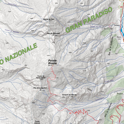 Carta 27 - Valgrisenche - Val di Rhêmes - Valsavaranche - Gran Paradiso Preview 3