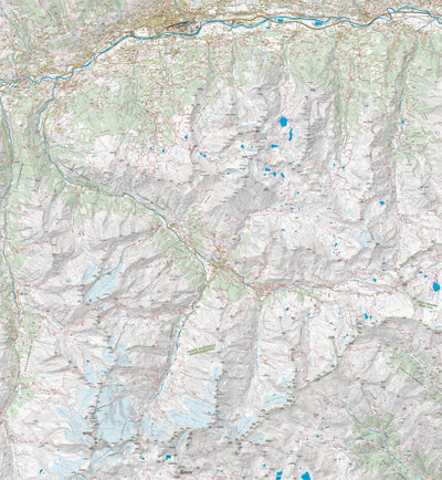 Fraternali Editore Carta 28 - Aosta - Pila - Valle di Cogne - Gran Paradiso digital map