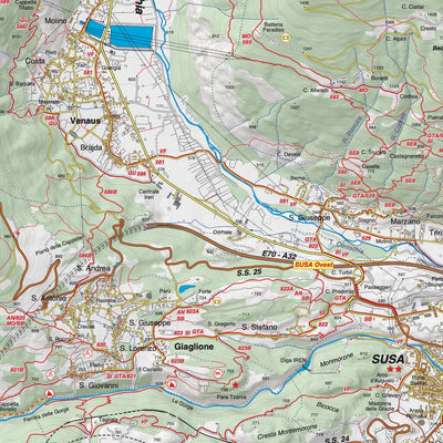 Carta 3 - Val Susa - Val Cenischia - Rocciamelone Preview 2