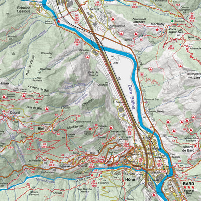 Carta 37 - Valle di Champorcher - Parco Mont Avic - Valle Centrale Preview 3