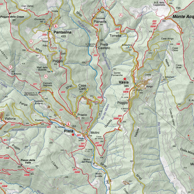 Carta 39 - Valle Argentina - Val Prino - Valle Impero - Val Lerrone Preview 2