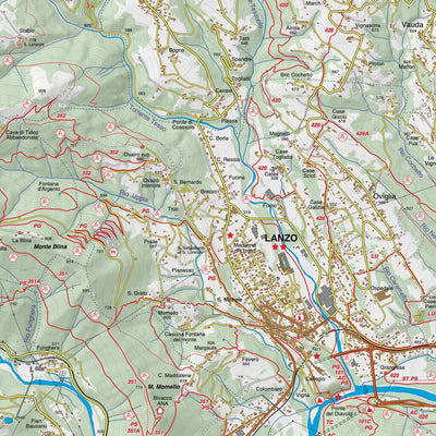 Carta 9 - Basse Valli di Lanzo - Alto Canavese Preview 3