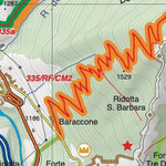 Fraternali Editore Fenestrelle - Mappa Turistica digital map