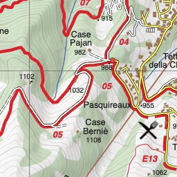 Fraternali Editore Frabosa Soprana - Mappa Turistica digital map