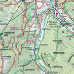 Freytag-Berndt & Artaria KG Hiking Map Schladminger Tauern digital map