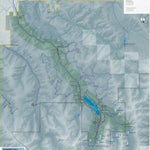 Friends of Hyalite Hyalite Canyon Winter Recreation Map digital map