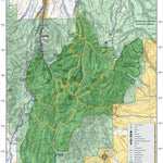 Friends of Nevada Wilderness Jarbidge Mountains Recreation Map digital map