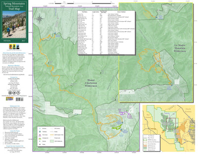 Friends of Nevada Wilderness Spring Mountains National Recreation Area - Back digital map