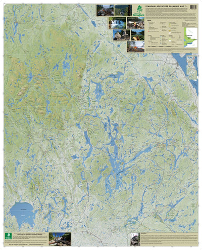 Temagami Adventure Planning Map Preview 1