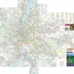 FRIGORIA Könyvkiadó Kft. (Publishing House Ltd.) Budapest kerékpáros térkép M 1:30.000 digital map