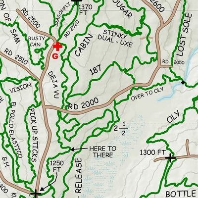 Galbraith Mtn Trails Map 2024 Edition Preview 2