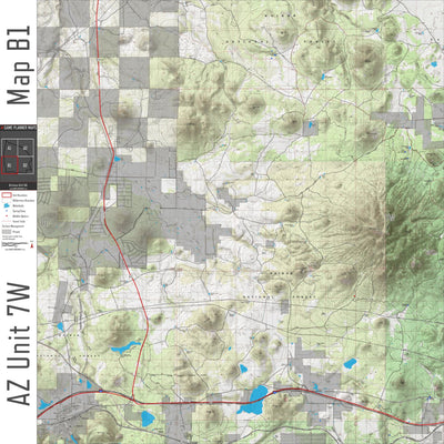 Game Planner Maps Arizona Unit 7W bundle