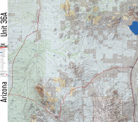 Game Planner Maps AZ_36A_1 digital map