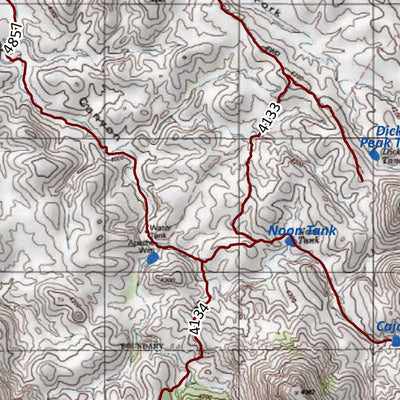 Game Planner Maps AZ_36B_1 digital map