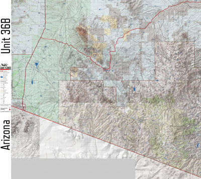 Game Planner Maps AZ_36B_2 digital map