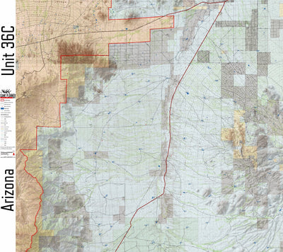 Game Planner Maps AZ_36C_1 digital map