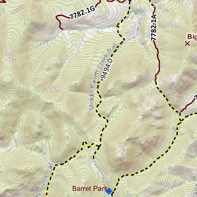 Game Planner Maps Colorado Unit 67 digital map