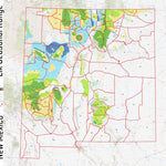 Game Planner Maps New Mexico Elk Range digital map