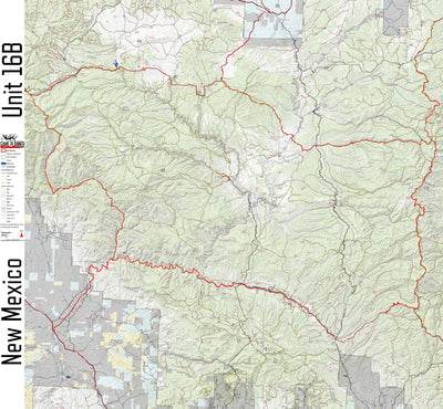 Game Planner Maps New Mexico Unit 16B digital map