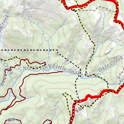 Game Planner Maps Wyoming Unit 52 Antelope digital map