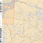 Game Planner Maps Wyoming Unit 67 Antelope digital map
