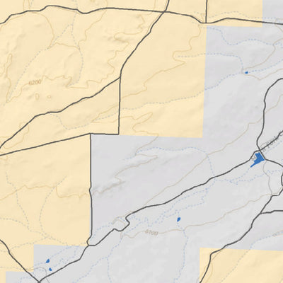 Game Planner Maps Wyoming Unit 72 Antelope digital map