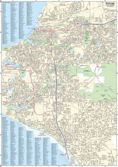 Alaska Atlas & Gazetteer- Anchorage Preview 1