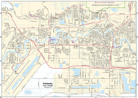 Alaska Atlas & Gazetteer- Fairbanks Preview 1