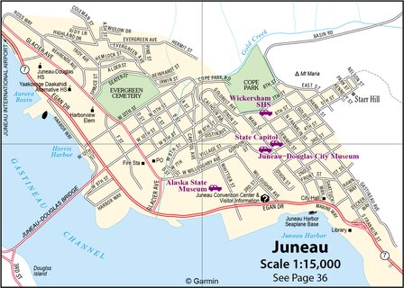 Alaska Atlas & Gazetteer- Juneau Preview 1