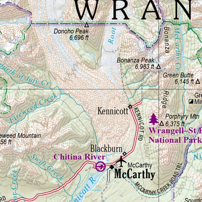 Alaska Atlas & Gazetteer Page 100 Preview 2